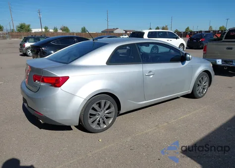 2012 Kia Forte Koup Sx from USA, damaged, VIN KNAFW6A30C5606391